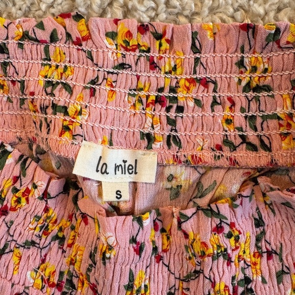 Pink Wildflower Shorts Flowy Boho | Small | NWT - Picture 5 of 5